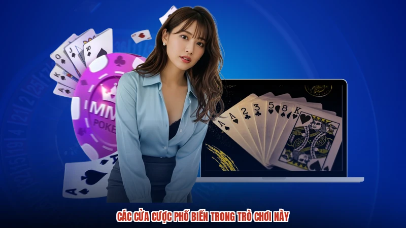 Các cửa cược phổ biến trong trò chơi này