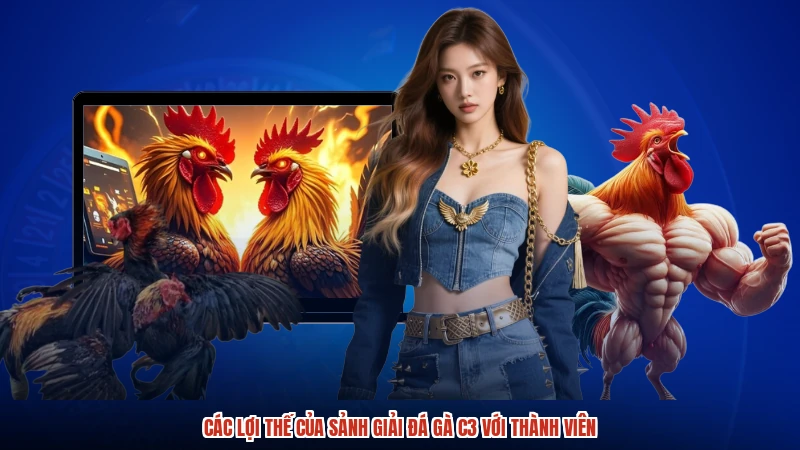 Các lợi thế của sảnh Giải đá gà C3 với thành viên