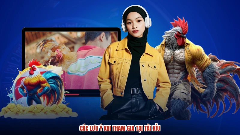Các lưu ý khi tham gia tại TÀI XỈU