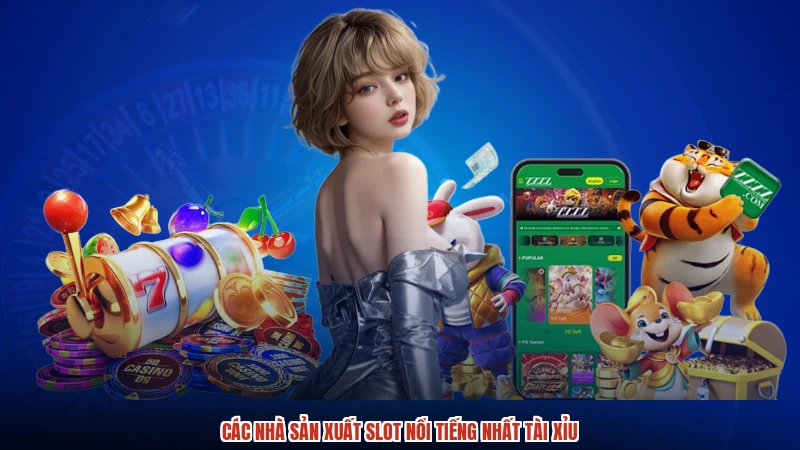 Các nhà sản xuất slot nổi tiếng nhất TÀI XỈU