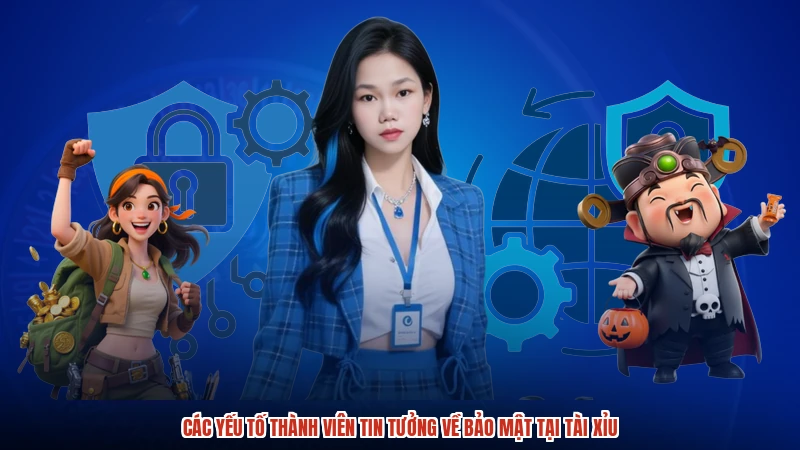 Các yếu tố thành viên tin tưởng về bảo mật tại TÀI XỈU
