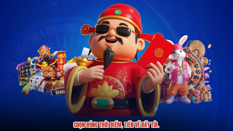 Chọn đúng thời điểm, tiền về đầy túi.