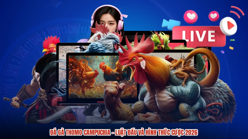 Đá gà Thomo campuchia - Luật Đấu Và Hình Thức Cược 2026