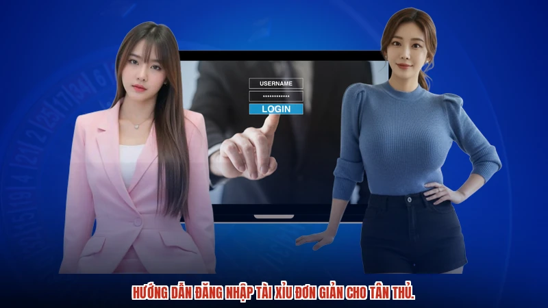 Hướng dẫn đăng nhập TÀI XỈU đơn giản cho tân thủ.