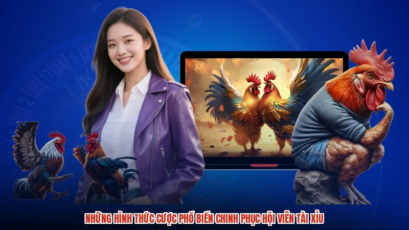 Những hình thức cược phổ biến chinh phục hội viên TÀI XỈU