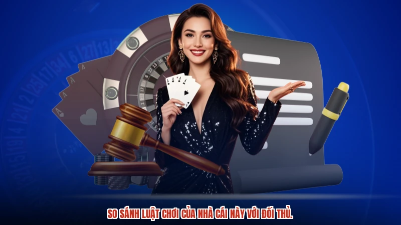 So sánh luật chơi của nhà cái này với đối thủ.