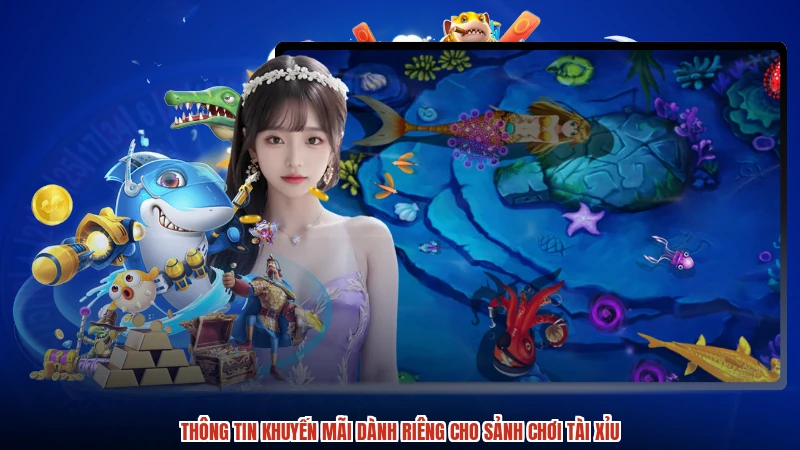 Thông tin khuyến mãi dành riêng cho sảnh chơi TÀI XỈU